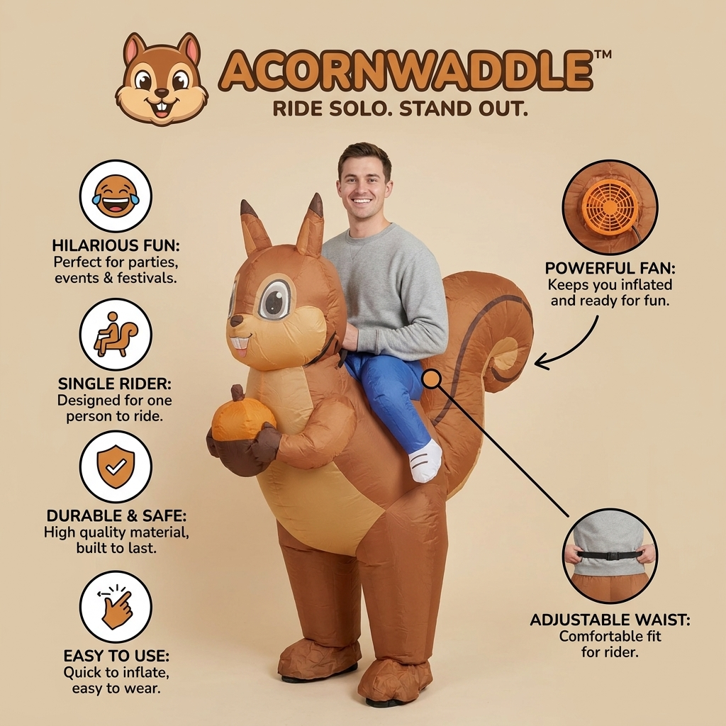 Inflatable Squirrel